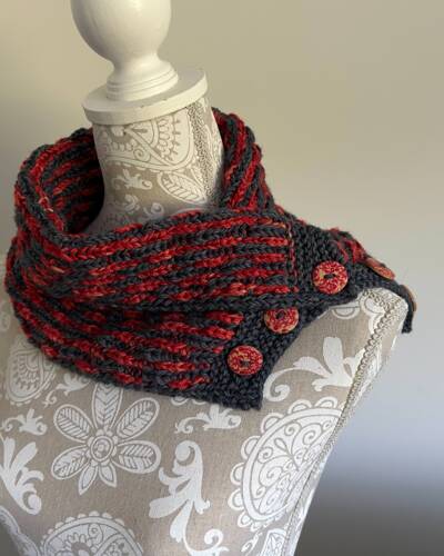 Bengal Stripes Cowl image